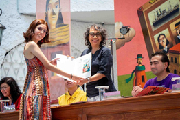 UV entregó Premio Nacional al Estudiante Universitario en FILU 2024