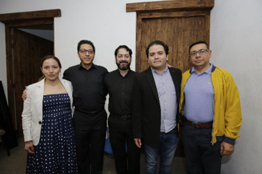 La UAEH recibió en el IA al dúo Castillo-Salgado