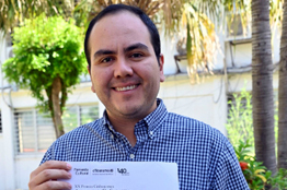 Doctorando de la UAS obtiene mención honorífica en la categoría de investigaciones profesionales en el XX Premio Atanasio G. Sarabia