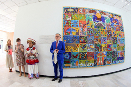 La obra wixárika Luz del mundo fue incorporada al patrimonio artístico de la UAM