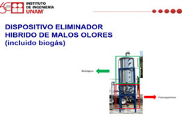 Dispositivo universitario elimina malos olores de plantas de tratamiento de aguas