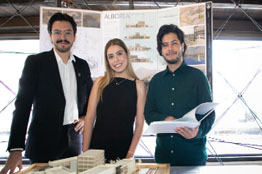 Alumnos de Arquitectura la UAA presentan proyectos de mejora para el Barrio de la Estación 