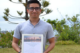 Destaca estudiante del CICESE como “joven autor” en congreso internacional