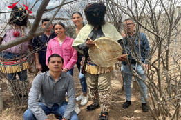 El Programa de Conservación de la Mariposa Cuatro Espejos de la UAS hizo la donación de 600 capullos a comunidad Mayo-Yoreme de Baca, en Choix