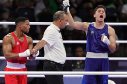 ¡Orgullo Águila UAS! Marco Verde está a un triunfo de convertirse en medallista olímpico en París 2024, motivado por la comunidad universitaria