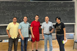 Estudiante de la Licenciatura en Física de la UAS realizó una estancia en el Instituto de Física Corpuscular de la Universidad de Valencia, España