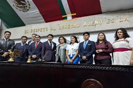 Presente UAdeC en el Quinto Simulador del Poder Legislativo del Estado de Hidalgo