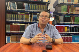 A través del Programa Delfín, dos jóvenes de la Universidad del Quindío, Colombia, hacen su verano científico en la Nueva Universidad