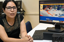 Recién egresada de la Maestría en Física de la UAS realizó estancia en el Centro de Investigaciones de Materiales Avanzados, en Monterrey