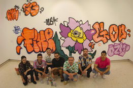 A grafitear el MUSA; artistas urbanos toman los muros del recinto