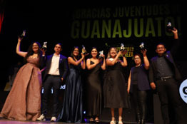 Reconocen a comunidad UG con el Premio Estatal Juventudes Grandeza 2024