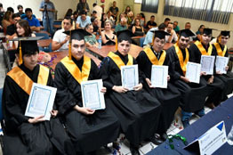 Se gradúa la Generación 2019-2024 de la Licenciatura en Ingeniería Electrónica de la Facultad de Ciencias Físico Matemáticas de la UAS