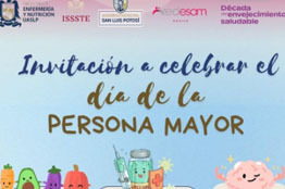 FEN-UASLP ofrecerá servicios de salud gratuitos por el Día de la Persona Mayor