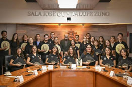 Reconocen trabajo del Coro de Cámara del Departamento de Música  