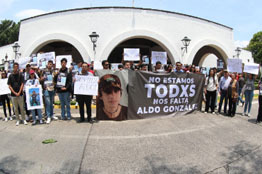 Exigen la aparición con vida de Aldo González