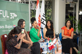 Poetisas convergen en la FUL 2024