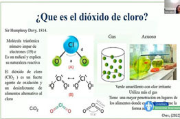 Dióxido de cloro, elemento con el que se debe tener cuidado