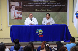 Presentan en la Universidad Autónoma de Baja California Sur “Memorias de un Constituyente Sudcaliforniano” de Eligio Soto López