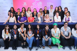 Participan estudiantes y expertos en el Editatón Inegi con perspectiva de género