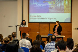 La Universidad Autónoma de San Luis Potosí y la Escuela Preparatoria de Matehuala realizan foro, “Buenas prácticas en educación media superior”