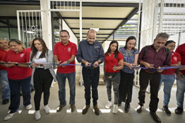 Inaugura Rector de la UdeG laboratorio de materiales y comedor para trabajadores