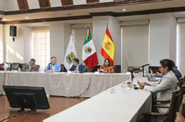 La Universidad Autónoma de Coahuila participó en el Panel sobre Derechos Humanos con el Embajador de España