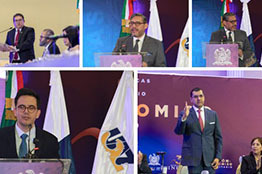 Rubén Ibarra Reyes rinde su tercer informe como rector de la UAZ