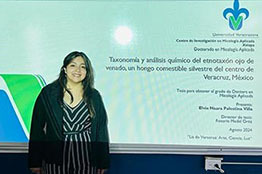 Egresada Universidad Veracruzana registró nueva especie de hongo del género Agaricus