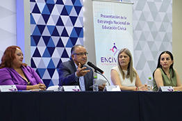Presentan en Universidad Autónoma de Baja California Sur la Estrategia Nacional de Educación Cívica
