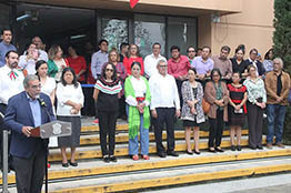 Rectoría de la Universidad Veracruzana celebró la Independencia de México