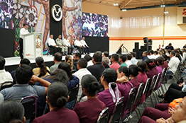 Inaugura el rector de la Universidad de Tamaulipas conferencias y talleres sobre ciberseguridad