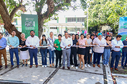 Inauguran Plaza Cosmos, en Campus Central de la Universidad de Colima