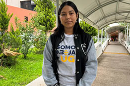Estudiante universitaria es beneficiaria del Programa de Equidad Regional: de la Universidad de Guanajuato