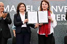 La Universidad Autónoma del Estado de Morelos y el Gobierno estatal, firmaron convenio de colaboración para fortalecer la educación superior.