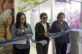 Inaugura la Rectora Lilia Cedillo Ramírez nuevo lactario en el Complejo Cultural Universitario