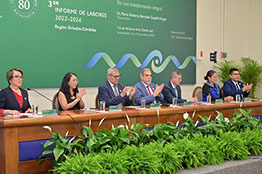 Vicerrector de la Universidad Veracruzana rindió su 3er Informe de Labores 2023-2024