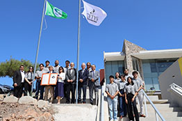 Izan Green Flag en CETYS Ensenada: representa el compromiso del campus con la sustentabilidad