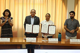 La Universidad Autónoma de Baja California Sur y la asociación civil Ponguinguiola firman convenio para impulsar proyectos de economía circular y manejo eficiente de residuos