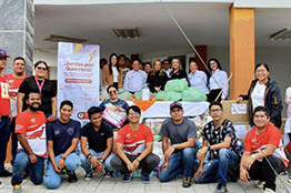 Concluye la Universidad Autónoma de Tamaulipas colecta de víveres “Juntos por Guerrero”