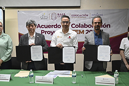 Firman acuerdo para fortalecer habilidades de estudiantes bajacalifornianos