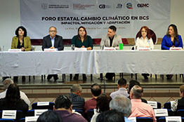 Foro Estatal “Cambio Climático en BCS: Impactos, Mitigación y Adaptación”