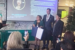 Primera mujer yucateca es reconocida como Miembro Numerario de la Academia Mexicana de Informática