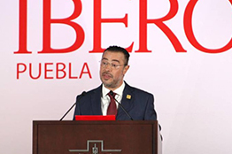 Mtro. Mario Patrón comparte logros de la IBERO Puebla