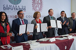 Eruviel Ávila encabeza reunión con el IPN para acercar la política a la academia