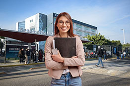 Feria de profesiones en la Benemérita Universidad Autónoma de Puebla
