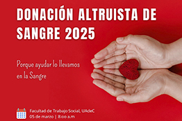 Promueve la Autónoma de Coahuila la donación altruista de sangre en colaboración con la Secretaría de Salud