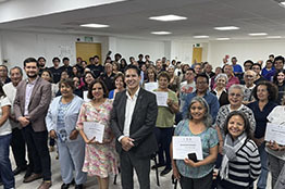 Concluyen la Autónoma de Querétaro y gobierno capacitación para navegación segura en internet 