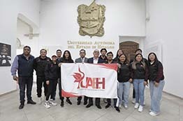 La Autónoma del Estado de Hidalgo abandera delegación deportiva rumbo a Universiada Nacional 2025 