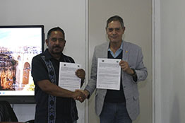 Firma de convenio de colaboración en PRO de la educación