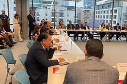 Representa rector de la Autónoma de Guerrero y CUPIA en panel de la embajada de EU.